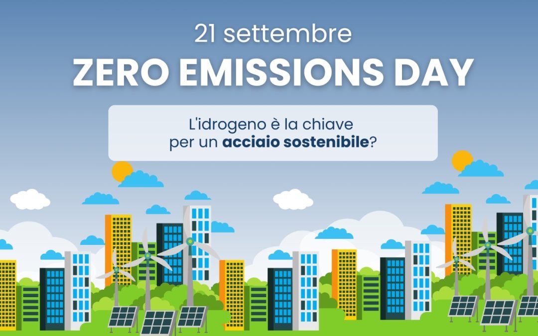 ZERO EMISSIONS DAY – L’idrogeno è il futuro della siderurgia sostenibile? 