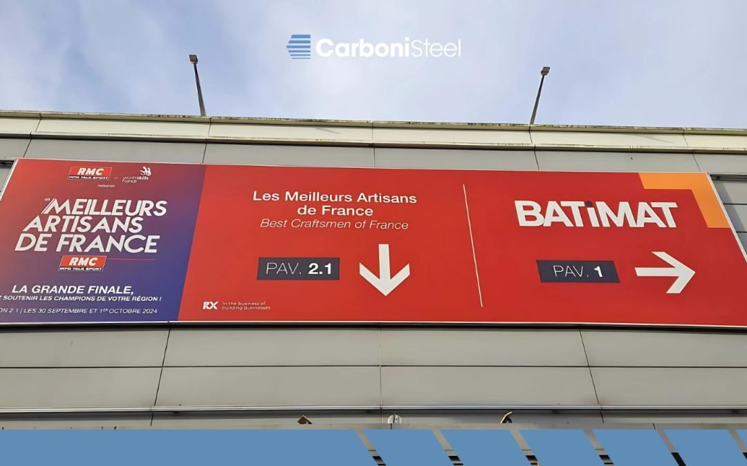 Carboni Steel a Parigi per BATIMAT 2024