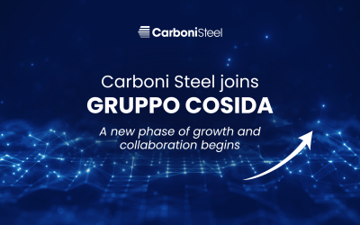 Carboni Steel joins the COSIDA Consortium: a new phase of growth and collaboration.