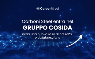 Carboni Steel entra in Consorzio COSIDA: una nuova fase di crescita e collaborazione